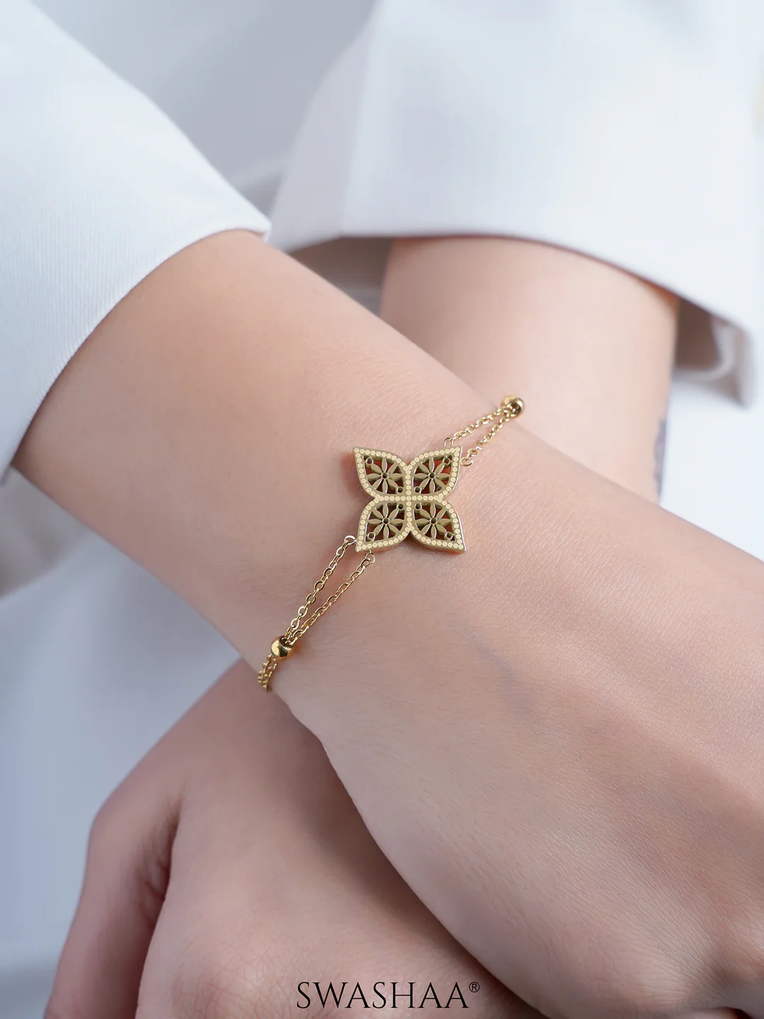 Clover Floral Women's Bracelet